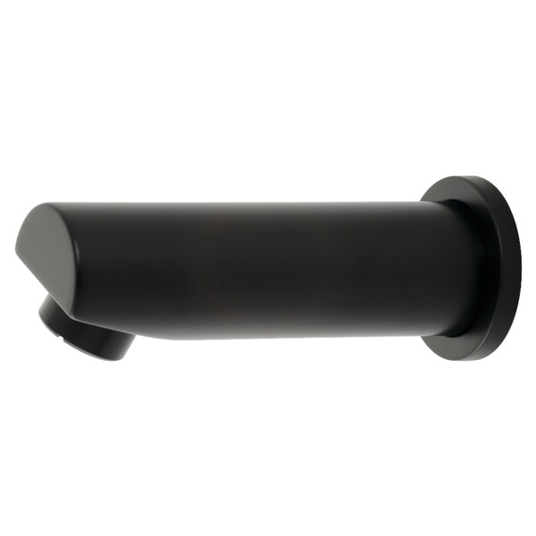 Kingston Brass Tub Faucet Spout with Flange, Matte Black K8187A0 - main